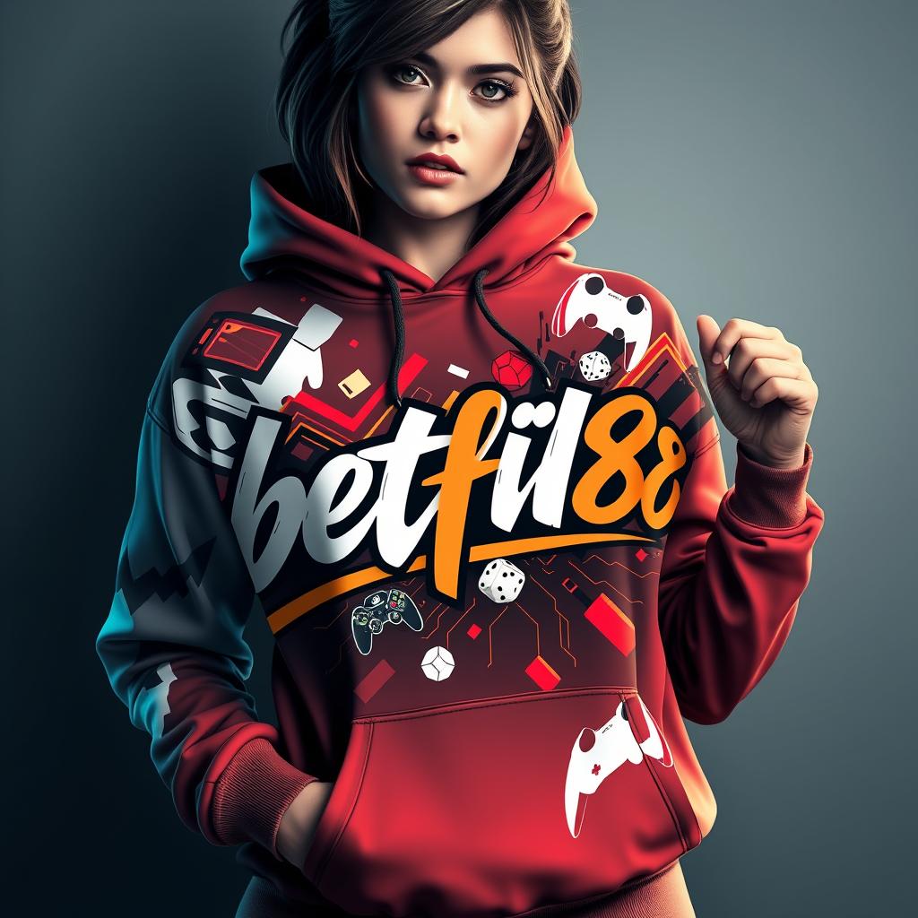 Women's Premium Gaming Hoodie 'betflik86'