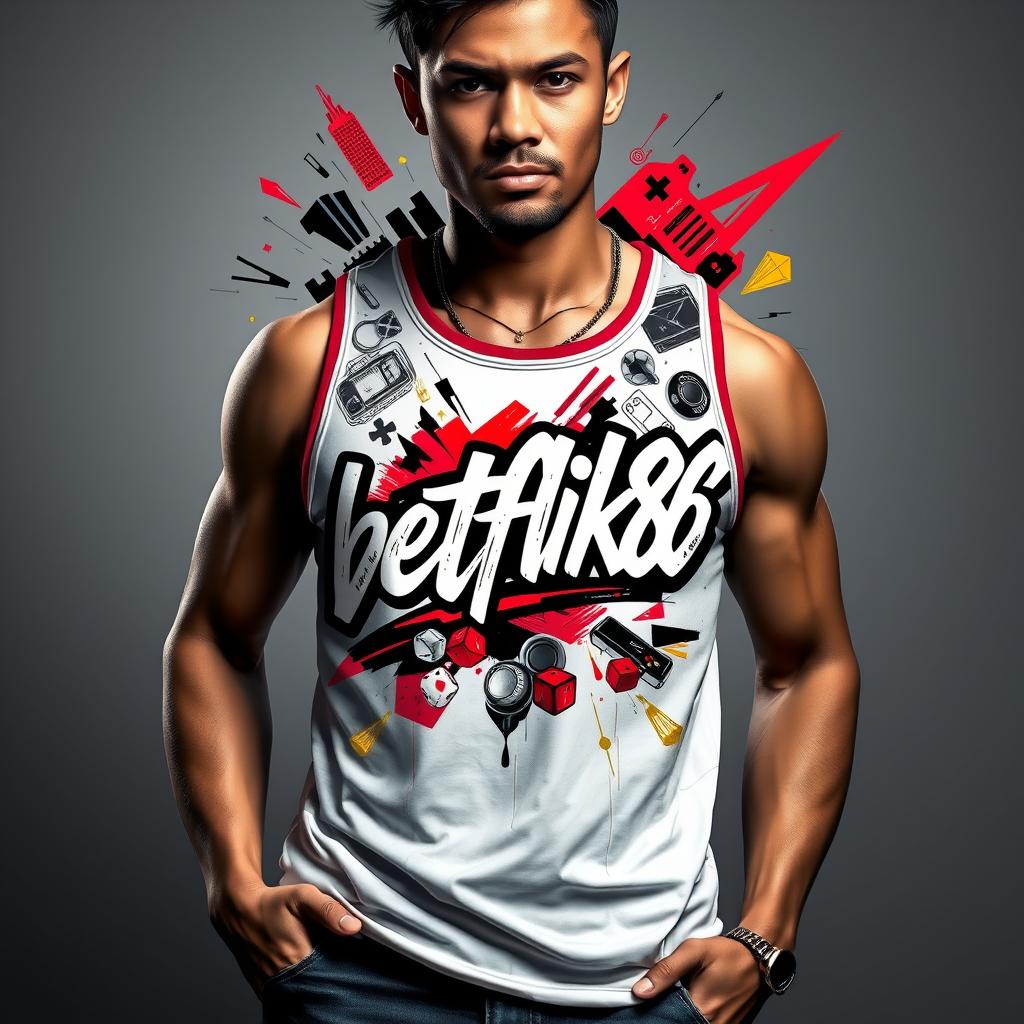 Gaming Culture Premium Tank Top - betflik86 Edition