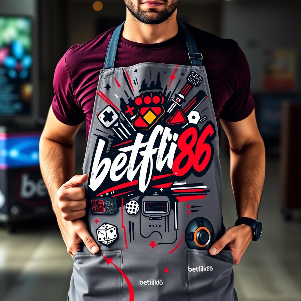 betflik86 Gaming Culture Adjustable Apron