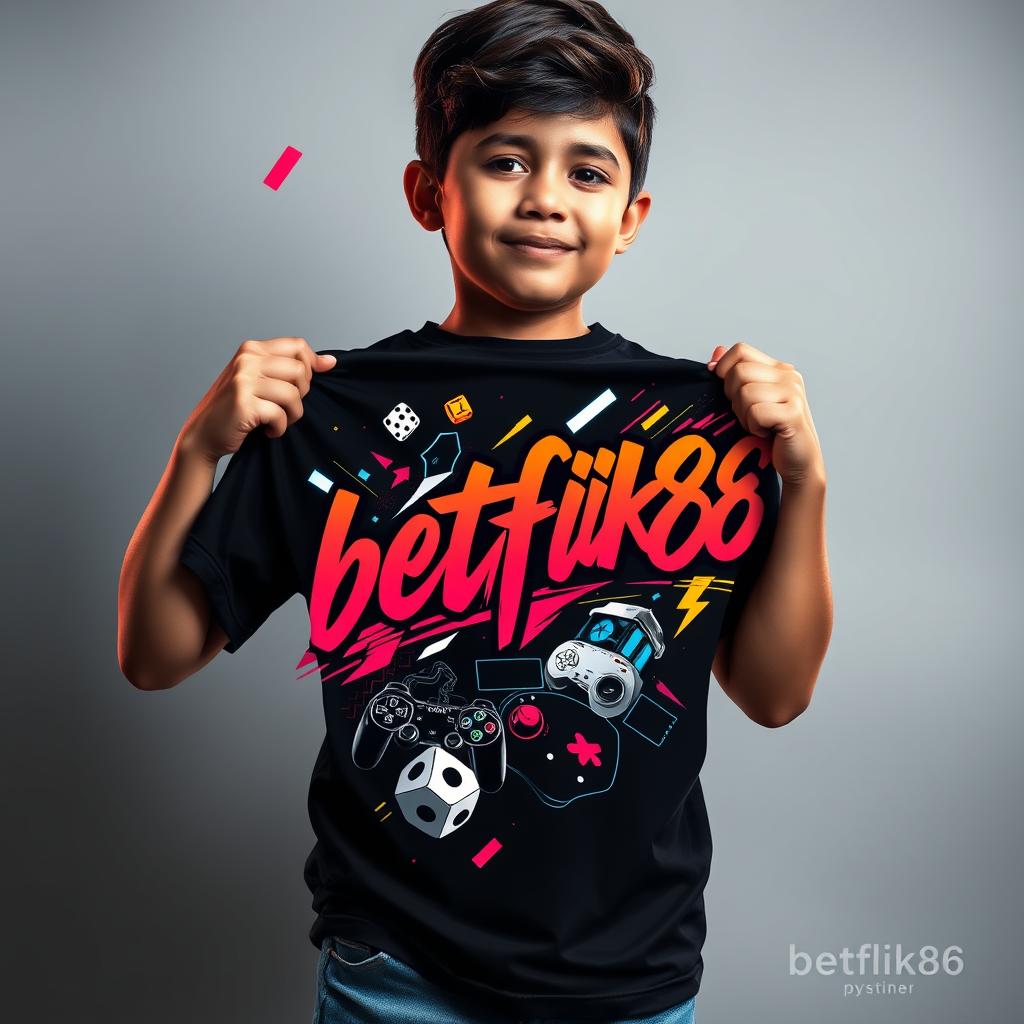 Kids Premium Gaming Graphic T-Shirt