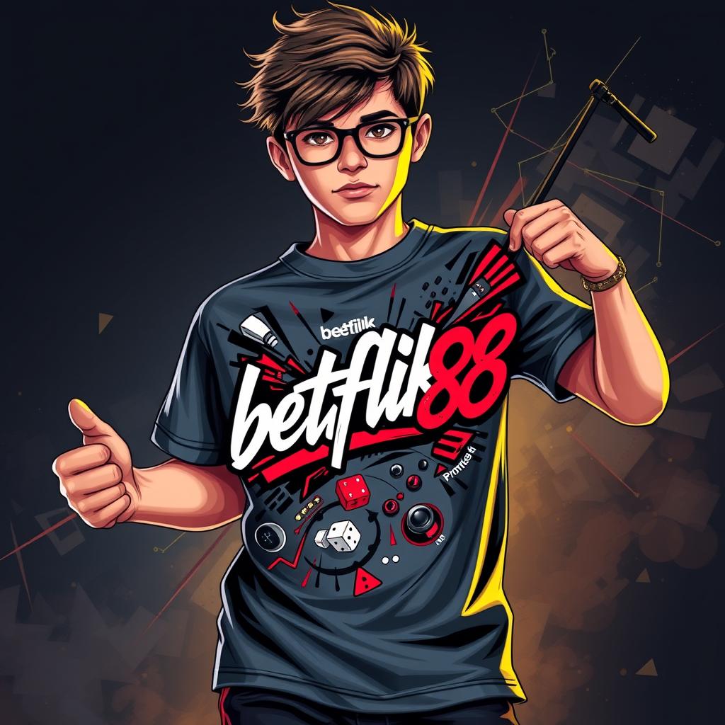 Kids Premium Sports T-Shirt - Gaming Edition 'betflik86'