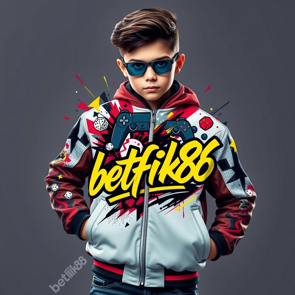 betflik86 Kids Premium Gaming Jacket