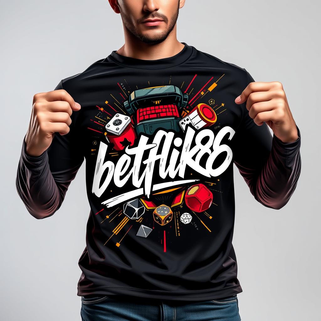 betflik86 Premium Gaming Long Sleeve T-Shirt