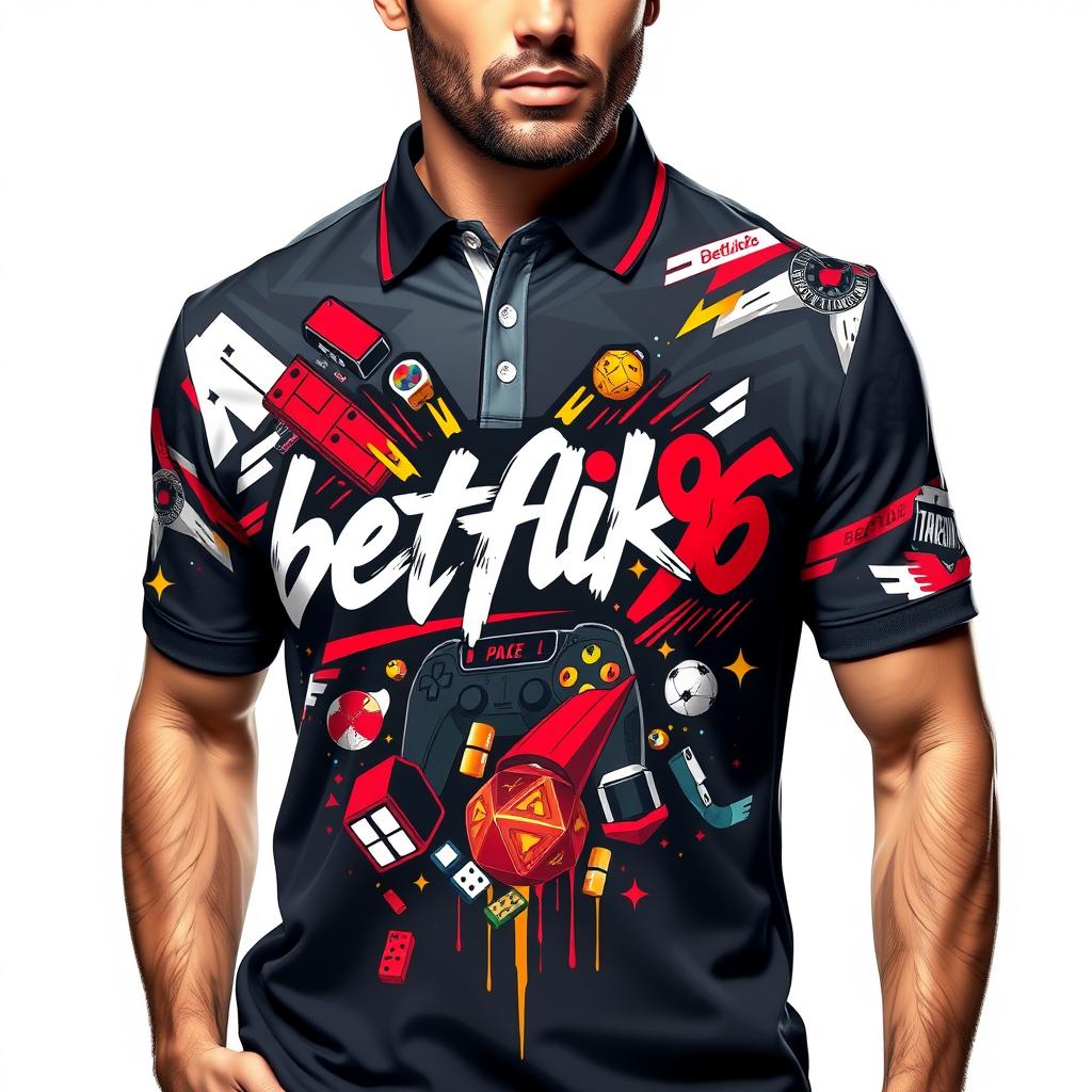 betflik86 Gaming Culture Premium Polo Shirt