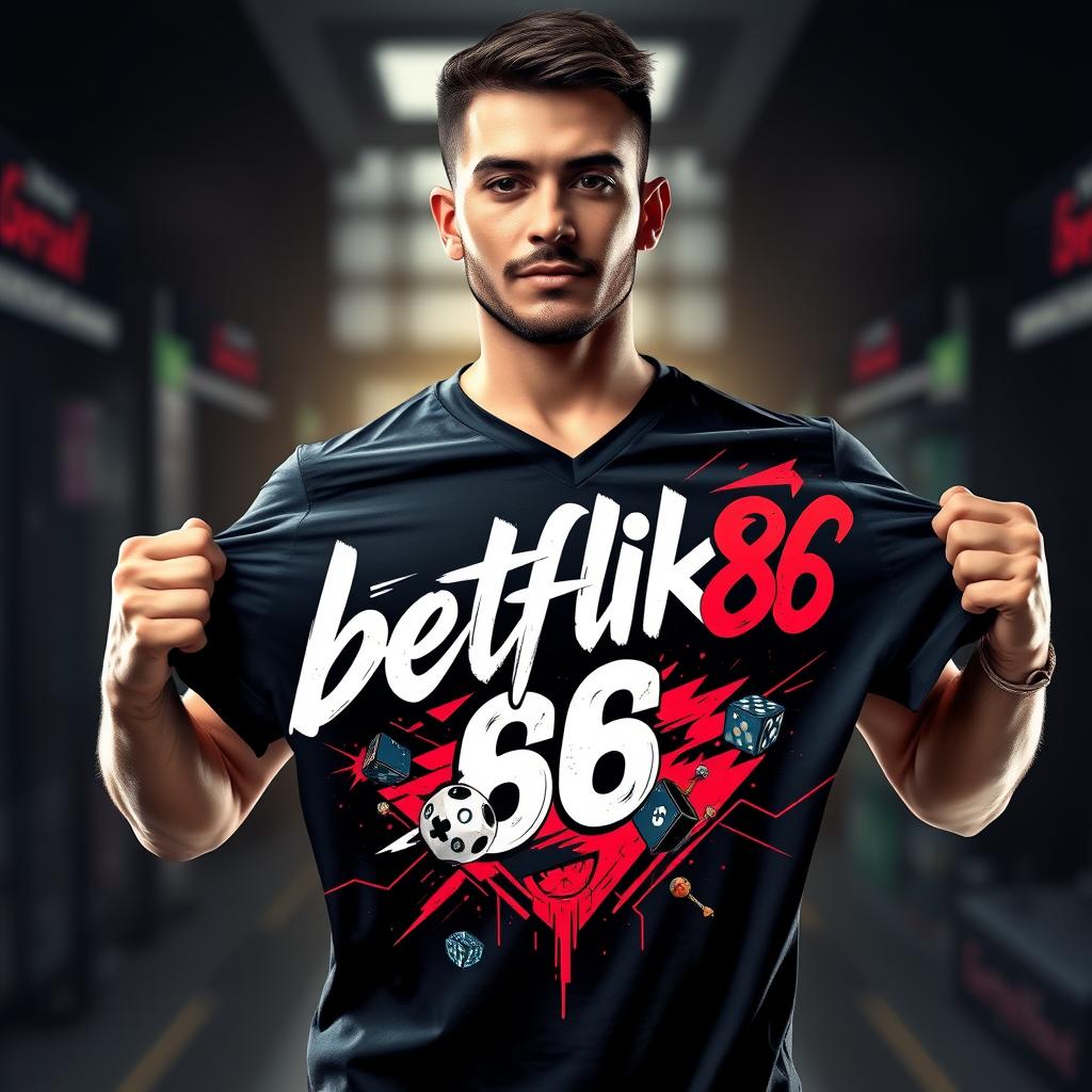 betflik86 Gaming Culture Premium V-Neck T-Shirt