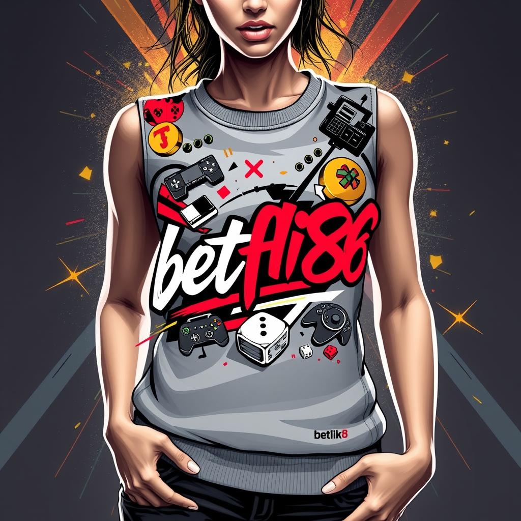 Women's Premium Fitted Vest - Gaming Edition 'betflik86'